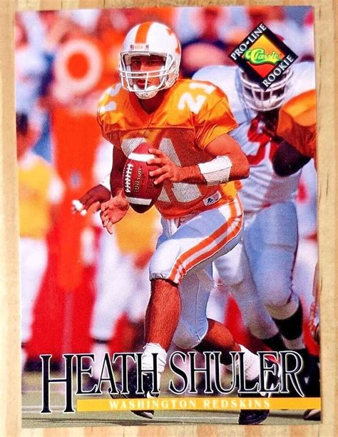 Find rookies, autographs, and more on comc. . Heath shuler rookie card